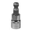 Ball-End Hex Socket Bit 10mm 3/8"Sq Drive - SBBH008 - Farming Parts