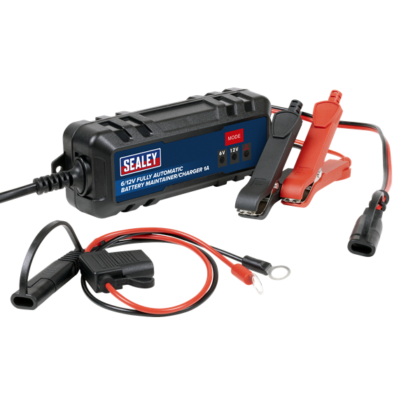 6/12V Fully Automatic Battery Maintainer/Charger 1A - SE-SBC1