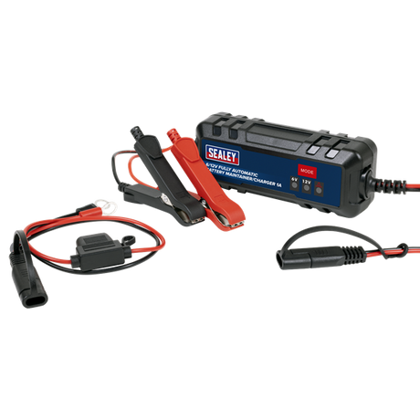 6/12V Fully Automatic Battery Maintainer/Charger 1A - SE-SBC1