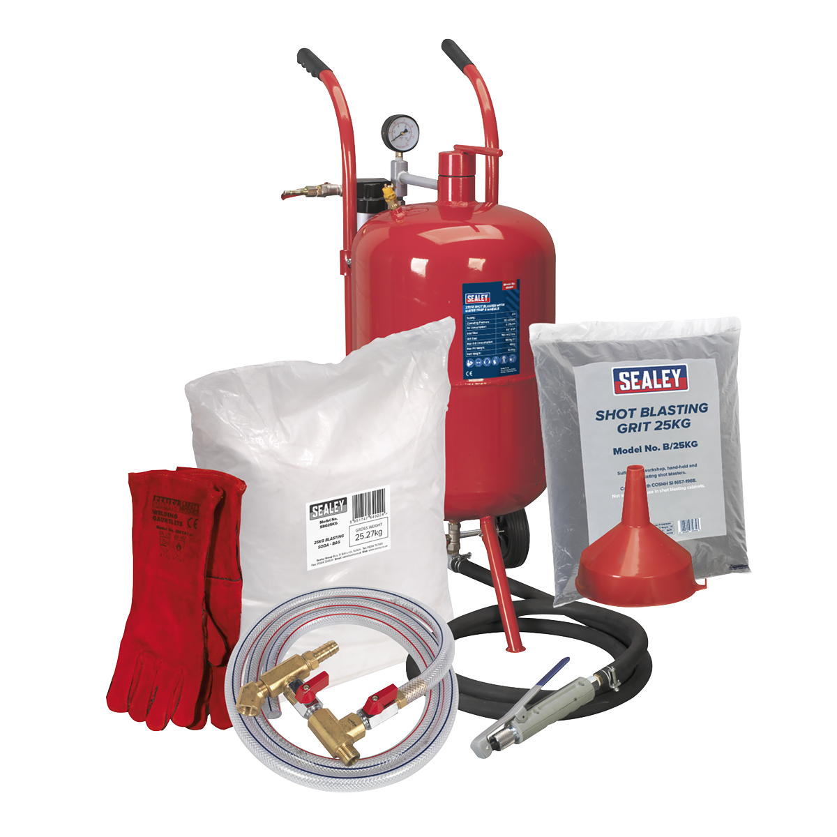 Shot & Soda Blasting Kit - SBKITA - Farming Parts