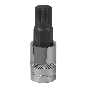 Spline Socket Bit M12 3/8"Sq Drive - SBS009 - Farming Parts