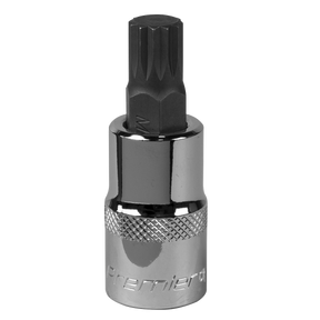 Spline Socket Bit M12 1/2"Sq Drive - SBS016 - Farming Parts