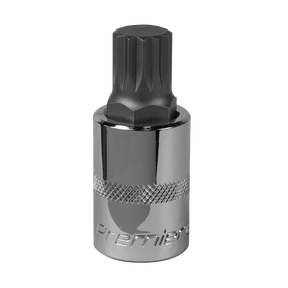 Spline Socket Bit M16 1/2"Sq Drive - SBS018 - Farming Parts