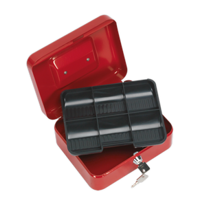 Key Lock Cash Box 200 x 160 x 90mm - SCB2 - Farming Parts