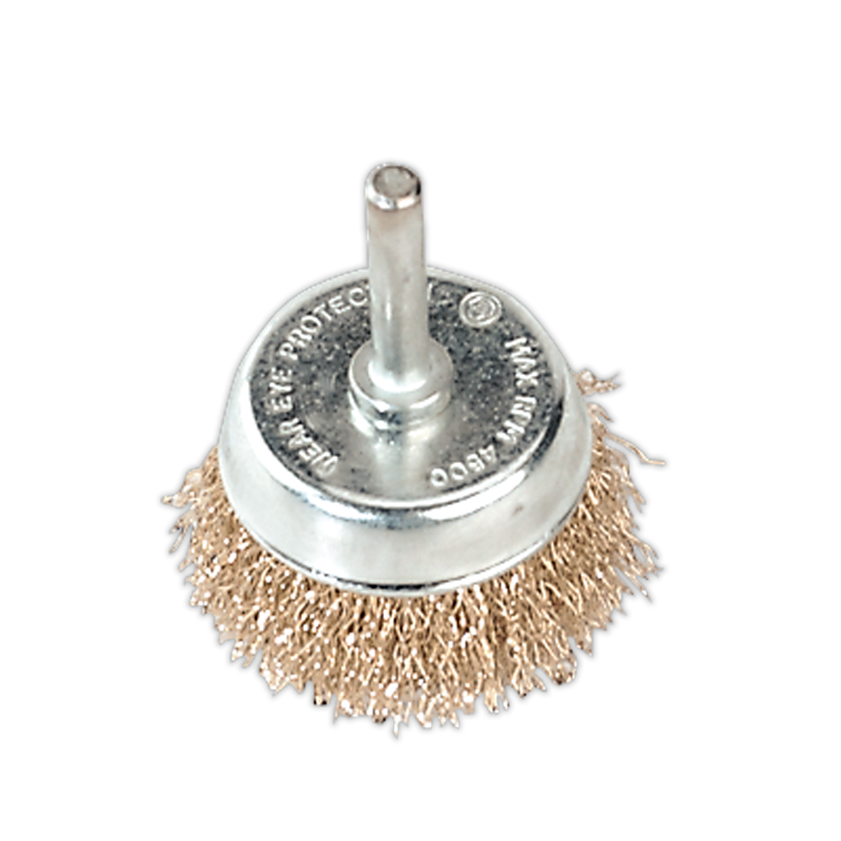 Wire Cup Brush Ø50mm with Ø6mm Shaft - SCB50 - Farming Parts