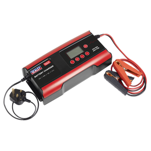 12/24V Compact Smart Battery Charger & Maintainer 15A - SE-SCBC15
