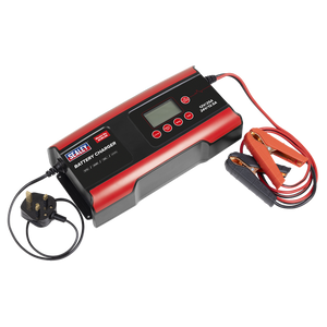 12/24V Compact Smart Battery Charger and Maintainer 25A - SE-SCBC25