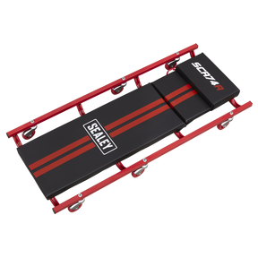 Creeper 40" with Steel Frame, 6 Wheels & Adjustable Headrest Deluxe American-Style - SCR74 - Farming Parts