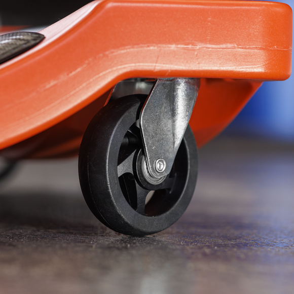 Composite Padded Creeper with 6 Wheels - SE-SCR80HD