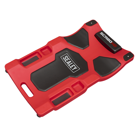Composite Padded Creeper with 6 Wheels - SE-SCR80HD