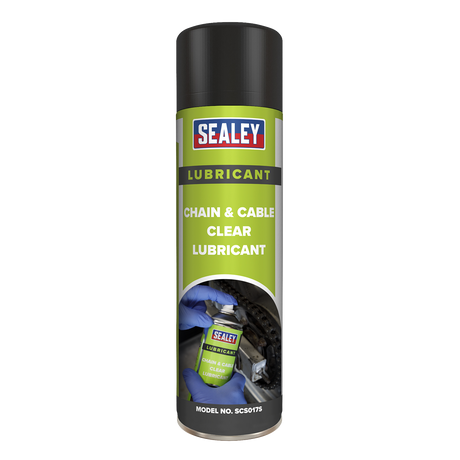 Chain & Cable Clear Lubricant 500ml - SCS017S - Farming Parts