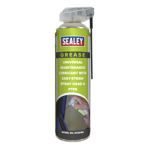 Universal Maintenance Lubricant with Easy-Straw Spray Head & PTFE 500ml - SCS018S - Farming Parts