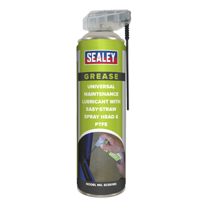 Universal Maintenance Lubricant with Easy-Straw Spray Head & PTFE 500ml - SCS018S - Farming Parts