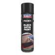 Black Satin Paint 500ml - SCS028S - Farming Parts