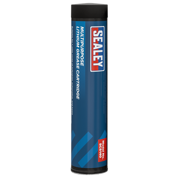 Sealey Multipurpose Lithium Grease Cartridge 85g Pack of 3 SE SCS140