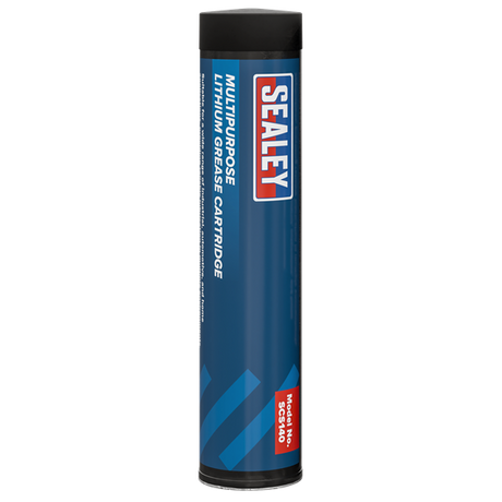 Sealey Multipurpose Lithium Grease Cartridge 85g Pack of 3 SE SCS140