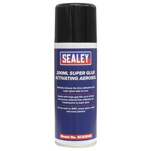 Super Glue Activating Aerosol 200ml Pack of 6 - SCS300 - Farming Parts