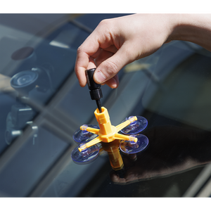 Windscreen Repair Kit with UV Light - SE-SCS902