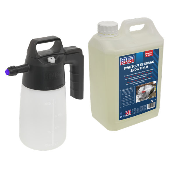 Sealey Premier Snow Foam Sprayer with Snow Foam SCSG08COMBO