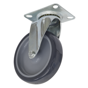 Castor Wheel Swivel Plate Ø100mm - SCW2100SP - Farming Parts