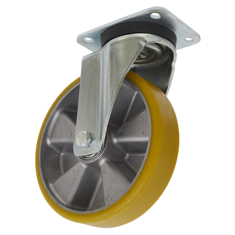 Castor Wheel Swivel Plate Ø200mm - SCW5200SP - Farming Parts
