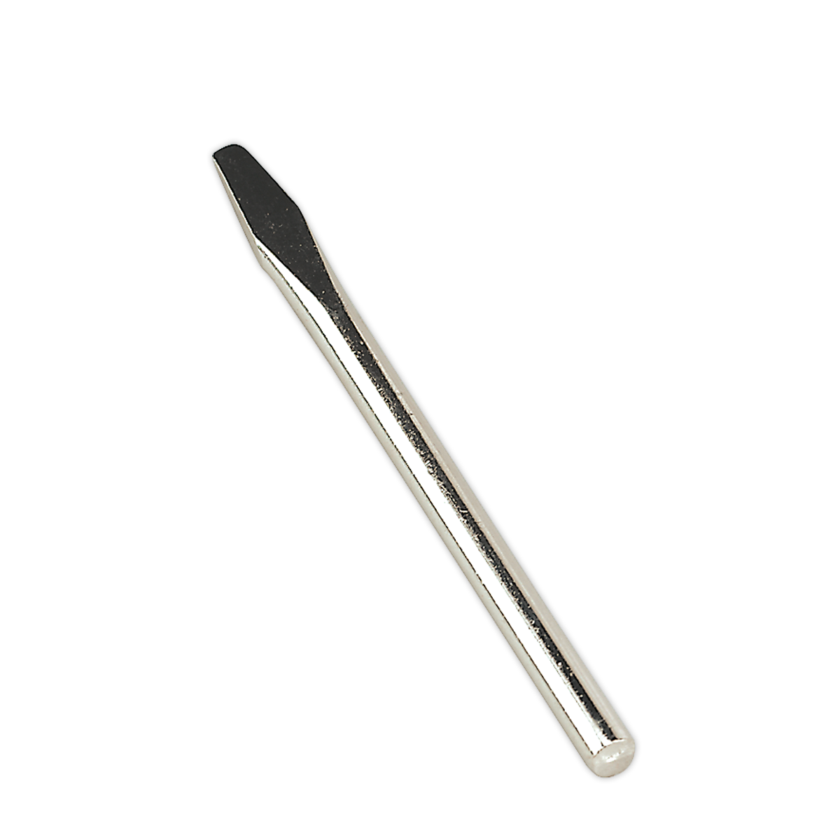 A Sealey Tip Straight for SD30 - SD30/ST metal pin punch tool with a pointed end is shown on a white background, making it ideal for daily use.