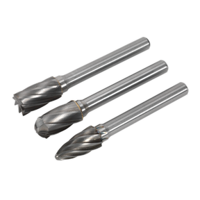 Tungsten Carbide Rotary Burr Set 3pc Ripper/Coarse - SDBCK3 - Farming Parts