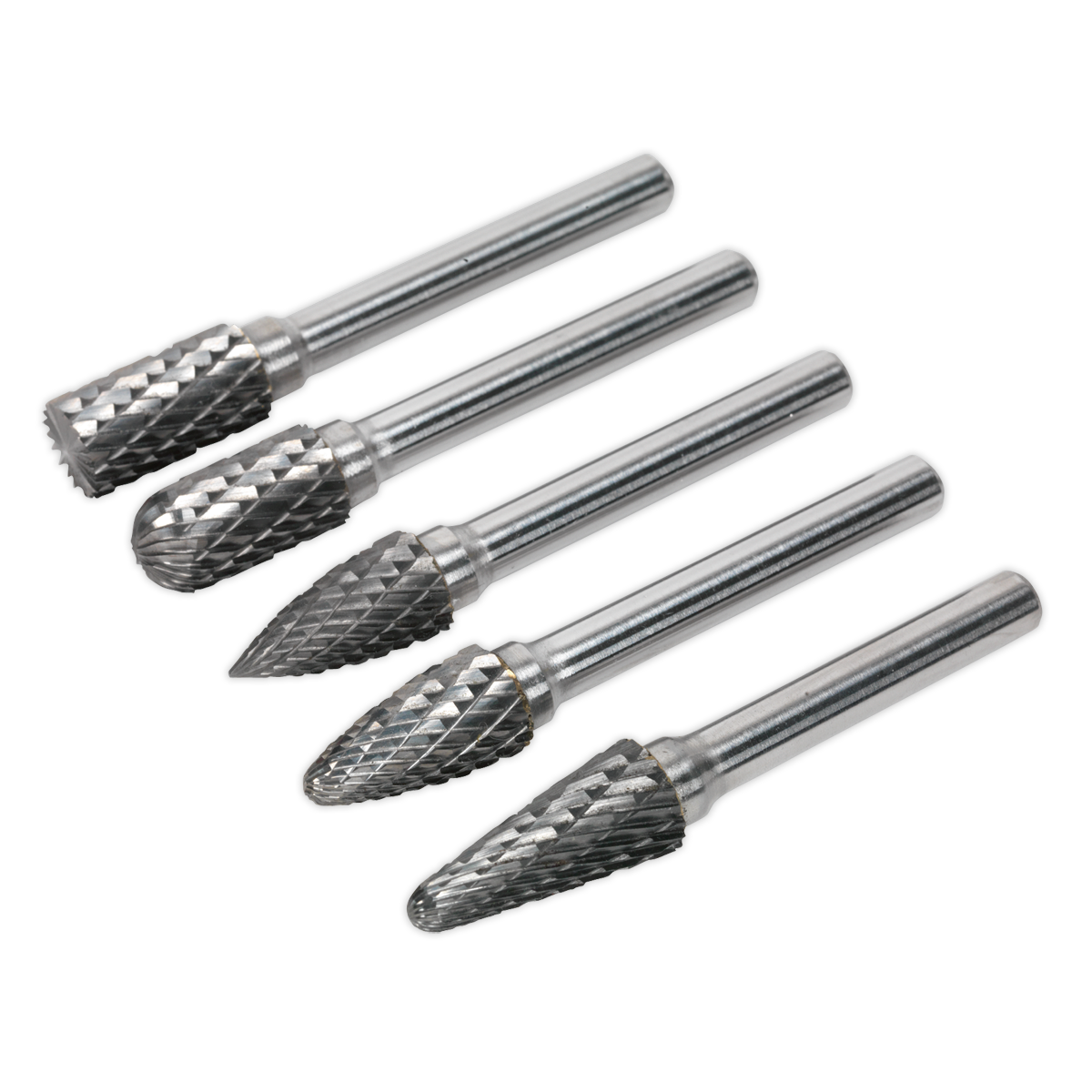 Tungsten Carbide Rotary Burr Set 5pc - SDBK5 - Farming Parts