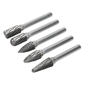 Tungsten Carbide Rotary Burr Set 5pc - SDBK5 - Farming Parts