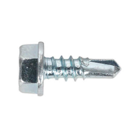 Self-Drilling Screw 4.2 x 13mm Hex Head Zinc Pack of 100 - SDHX4213 - Farming Parts