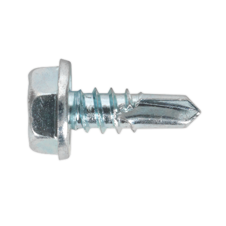Self-Drilling Screw 4.8 x 13mm Hex Head Zinc Pack of 100 - SDHX4813 - Farming Parts