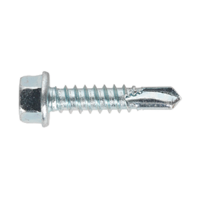 Self-Drilling Screw 5.5 x 25mm Hex Head Zinc Pack of 100 - SDHX5525 - Farming Parts