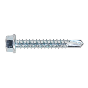 Self-Drilling Screw 5.5 x 38mm Hex Head Zinc Pack of 100 - SDHX5538 - Farming Parts