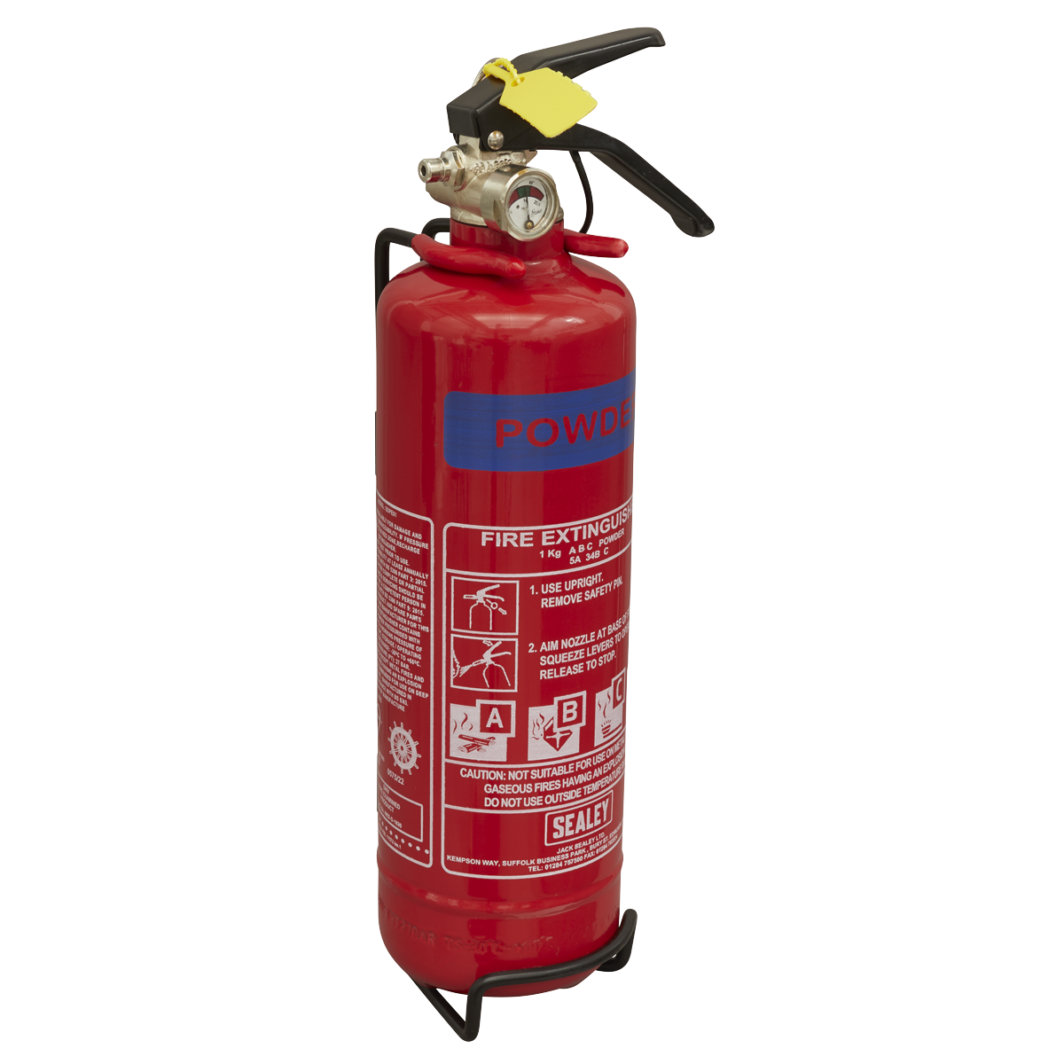 Fire Extinguisher 1kg Dry Powder - SDPE01 - Farming Parts