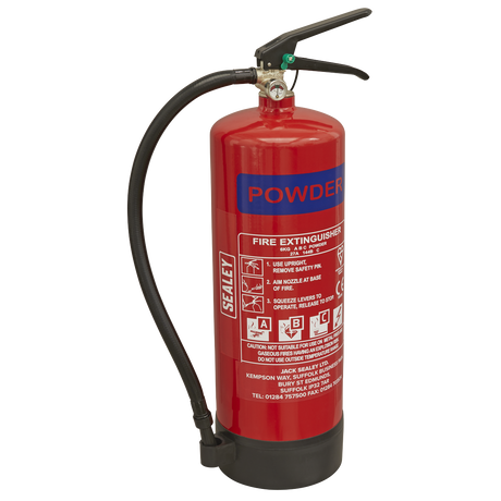 Fire Extinguisher 6kg Dry Powder - SDPE06 - Farming Parts