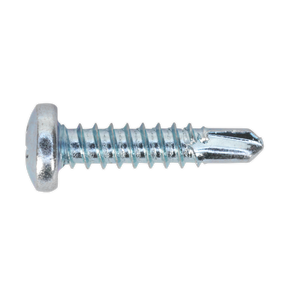 Self-Drilling Screw 4.2 x 19mm Pan Head Phillips Zinc Pack of 100 - SDPH4219 - Farming Parts