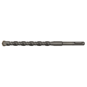 The Sealey SDS Plus Drill Bit Ø14 x 210mm - SDS14X210 is a superior quality tool featuring a helical flute and a pointed tip, specifically designed for construction or masonry work.