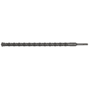 The Sealey SDS Plus Drill Bit Ø22 x 450mm (SDS22x450) features a pointed tip and a fully hardened straight shank for superior quality drilling.