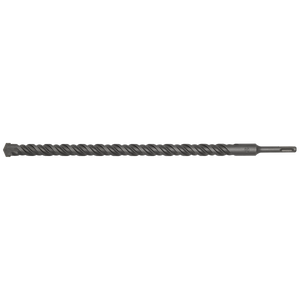 The Sealey SDS Plus Drill Bit Ø22 x 450mm (SDS22x450) features a pointed tip and a fully hardened straight shank for superior quality drilling.