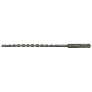 The Sealey SDS Plus Drill Bit Ø6 x 210mm - SDS6X210 is a single, superior quality bit featuring a spiral design and a shank on one end, fully hardened for durability.