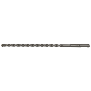 The Sealey SDS Plus Drill Bit Ø8 x 260mm - SDS8X260 features a long, spiral-twist design with a smooth shank, making it perfect for heavy-duty drilling applications and ideal for professionals.