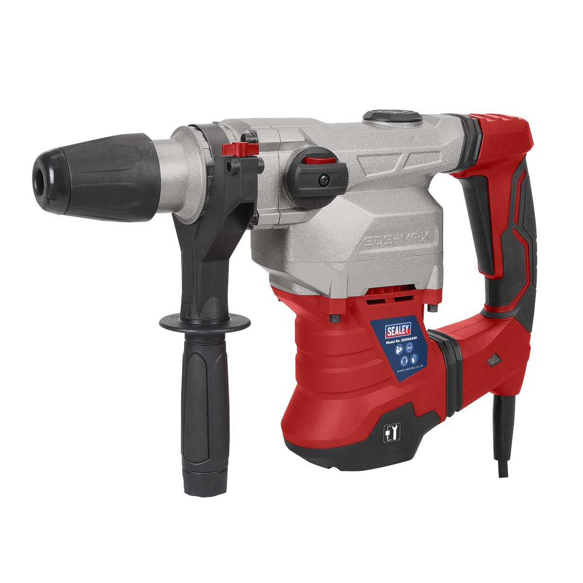 Rotary Hammer Drill SDS MAX Ø40mm 1500W/230V - SDSMAX40 - Farming Parts