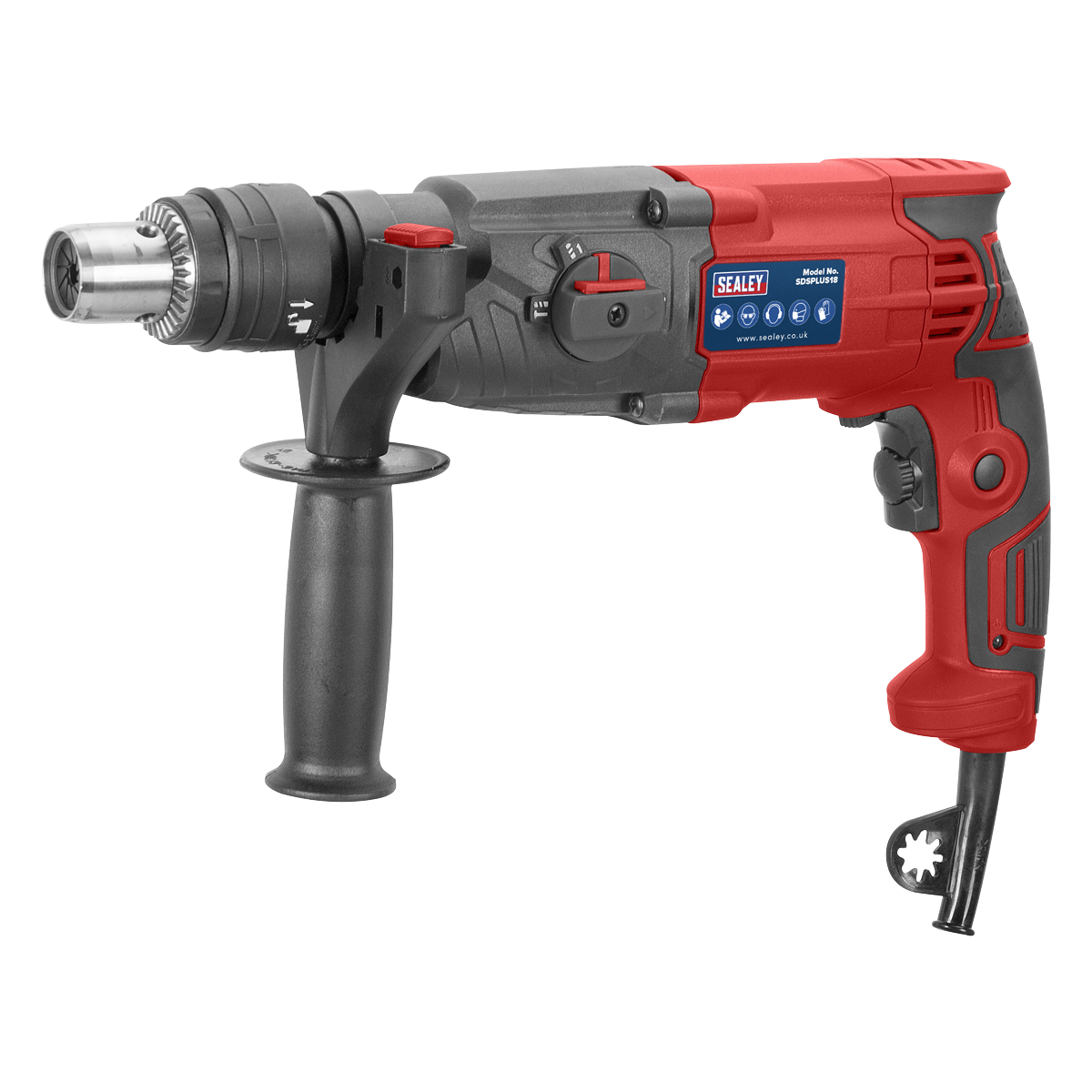 Rotary Hammer Drill SDS Plus Ø18mm 750W/230V - SDSPLUS18 - Farming Parts