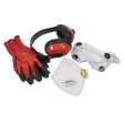 Flexi Grip Gloves, FFP2 Mask, Goggles & Ear Defenders - SEP4 - Farming Parts