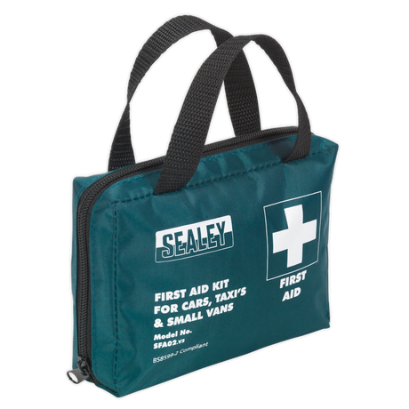 First Aid Kit Medium for Cars, Taxis & Small Vans - BS 8599-2 Compliant - SFA02 - Farming Parts