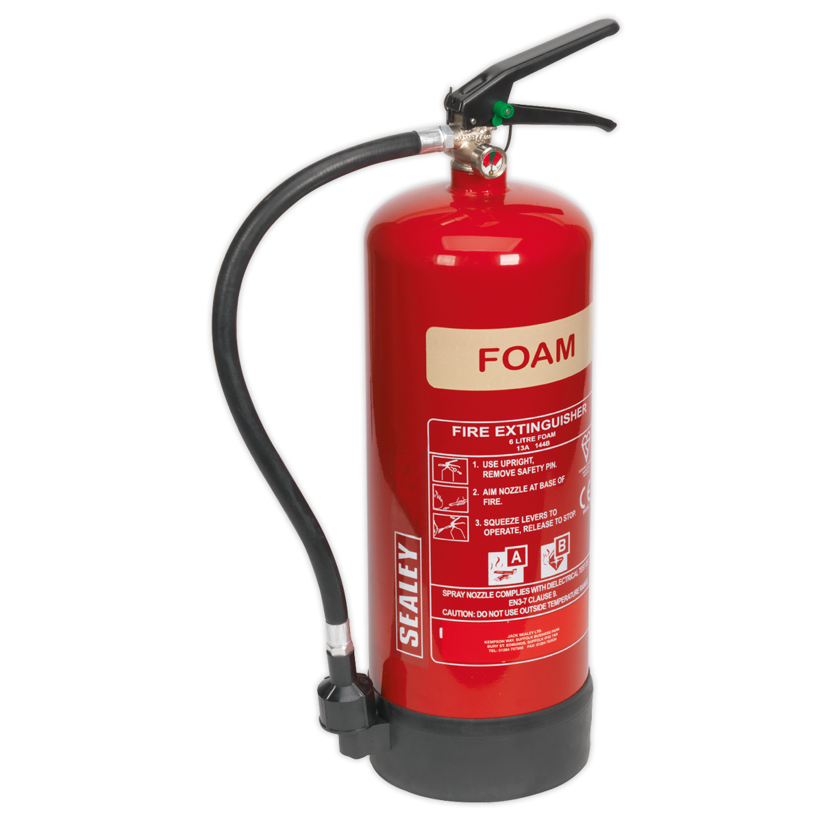 Fire Extinguisher 6L Foam - SFE06 - Farming Parts