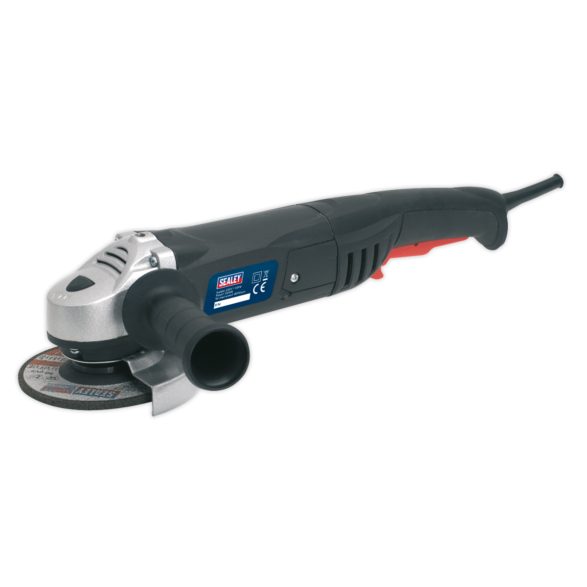 Angle Grinder Ø125mm 1000W/230V with Schuko Plug - SG125EU - Farming Parts