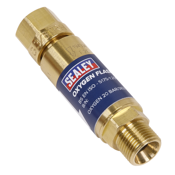 Sealey | Oxygen Flash Back Arrestor - SGA3/FBA