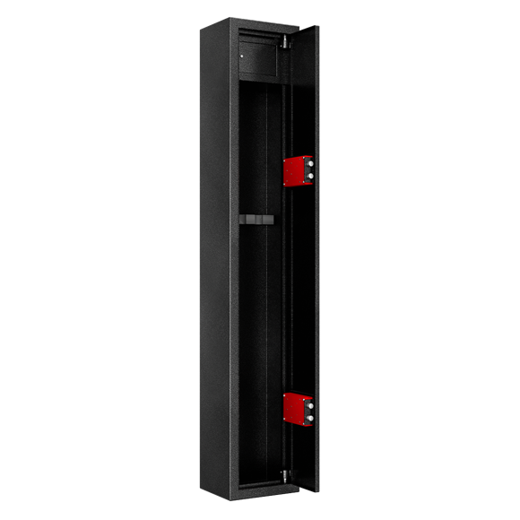 3 Gun Cabinet with Ammo Safe - SE-SGS3AB