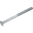 The Levelling Box Shaft 3/4 UNC Splines 15 (Sparex Part No. S.237) is a threaded metal bolt with a round, ridged head, a partially smooth shaft, and specific thread length from the Sparex brand.
